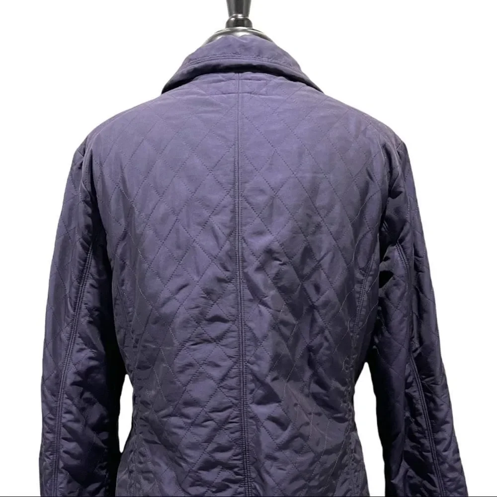 𝅺Pendleton Purple Fleece Lined Quilted Jacket Sz M